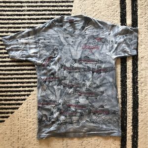 Vintage Single Stitch Fish Shirt